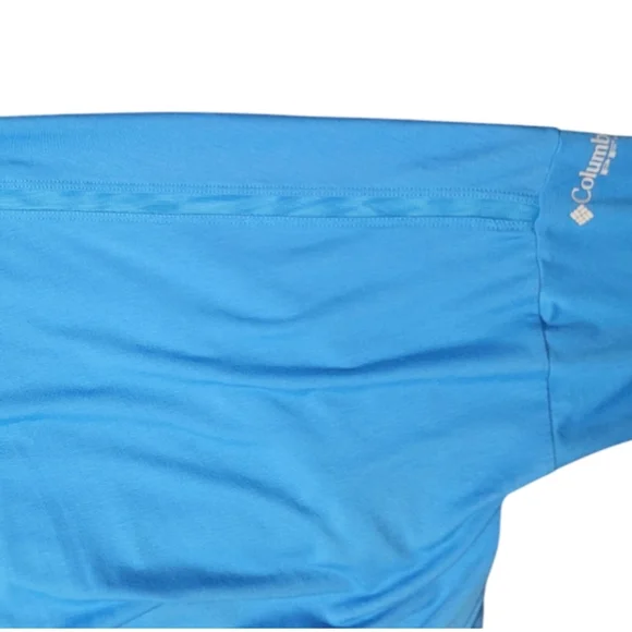 Columbia PFG Slack Water Knit Cover Up Catdigan Wrap - Blue - Large - Like New - Picture 5 of 9